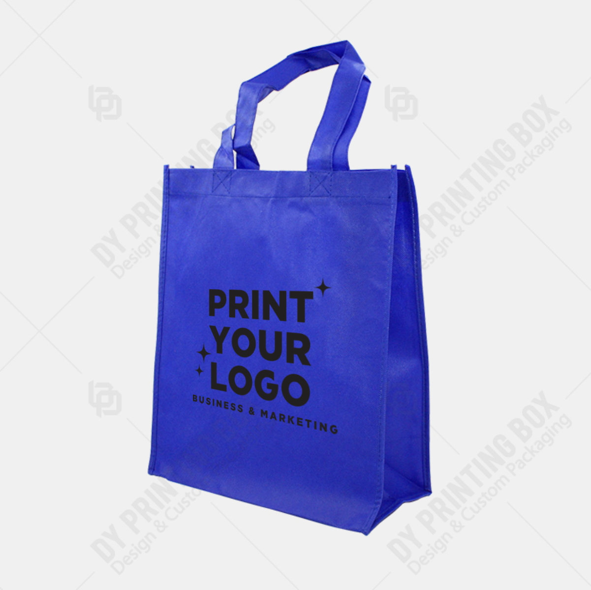 Medium Non-Woven Tote Bag with Logo – 12" x 6" x 14"