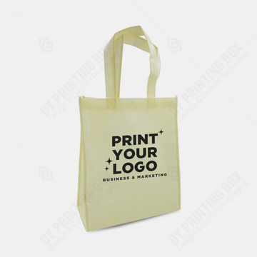 Medium Non-Woven Tote Bag with Logo – 12" x 6" x 14"