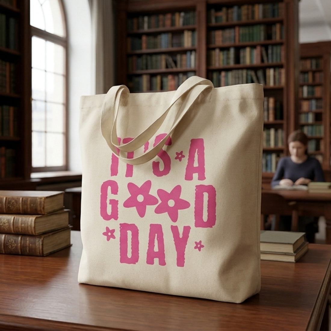 Custom Canvas Bag with Bottom Gusset 15.75" x 4.75" x 14.75" | Screen Printing