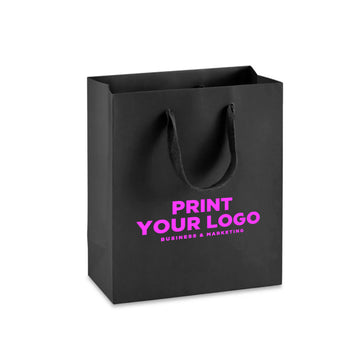 Medium Premium Paper Bag with Screen Printing or Hot Foil Stamping