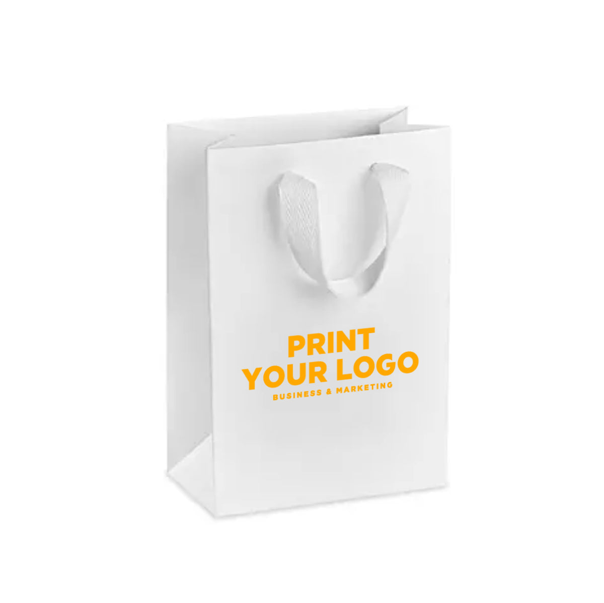Mini Premium Paper Bags with Logo | Screen Printing or Hot Foil Stamping