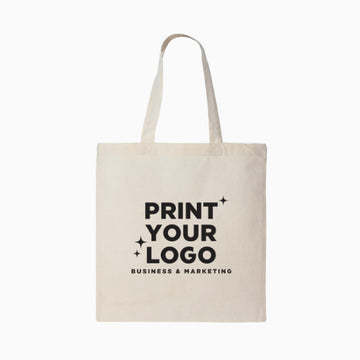 Custom 10oz Cotton Canvas Bag with Logo | Screen Printed Tote Bags