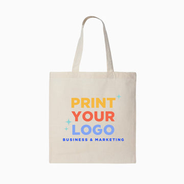 Custom 10oz Cotton Canvas Bag with Full DTF Logo