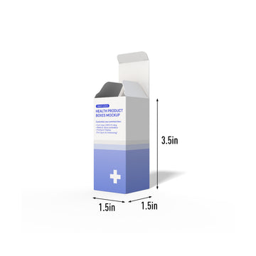 Custom Eye Drops / Nasal Spray Box – 10ml-15ml-1.5" x 1.5" x 3.5”
