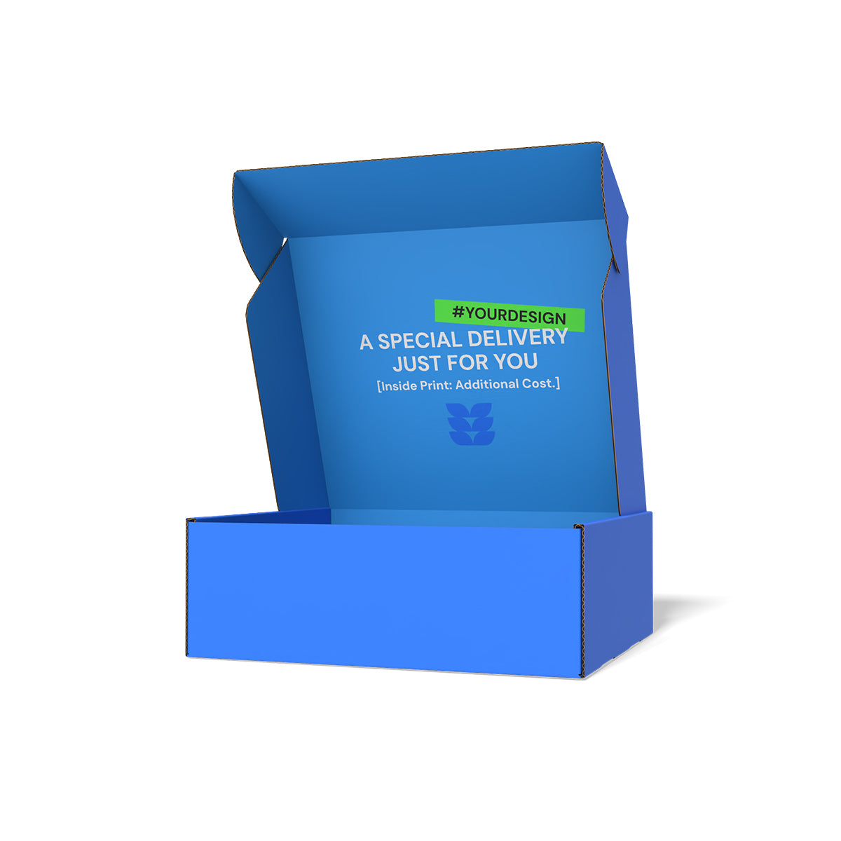 Full Color Digital Mailer Box – 12" x 10" x 4" - Low MOQ from 25 Units