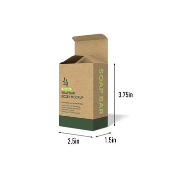 Chunky Specialty Kraft Soap Box-2.5x1.5x3.75in