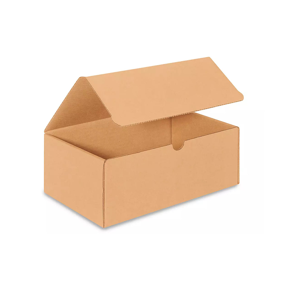 No Side Flap Mailer 10" x 6" x 4" - with Custom Logo