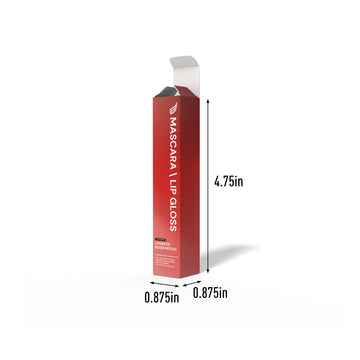 Custom Mascara / Lip Gloss Box - 0.875" x 0.875" x 4.75"
