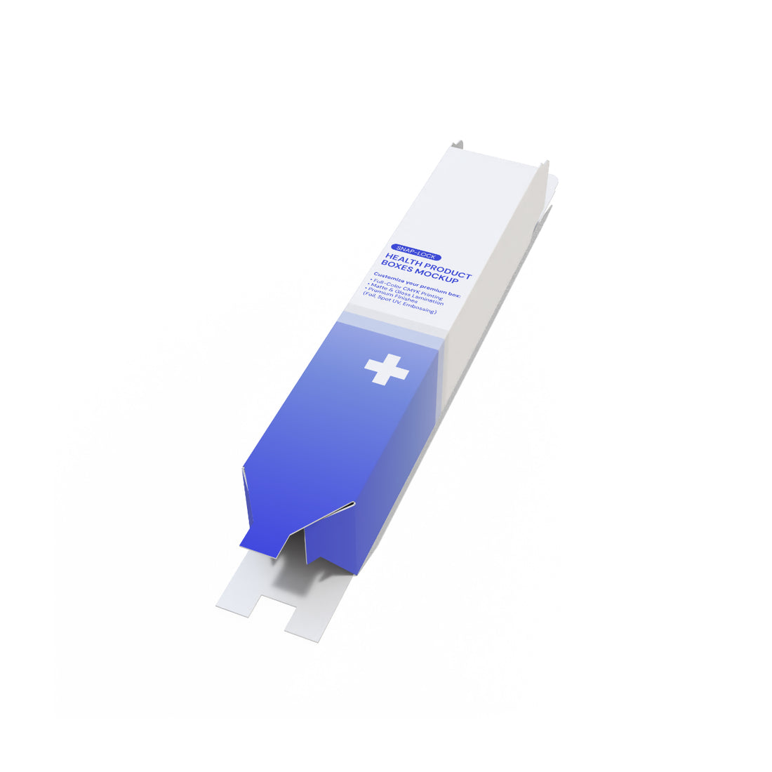 Custom Ointment / Cream Tube Box – 30g-50g-6.25" x 1.25" x 1.25"