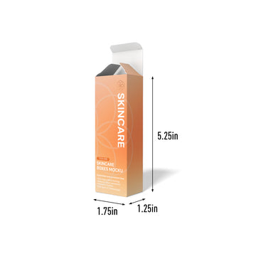 Custom Skincare Box – 1.75" x 1.25" x 5.25"